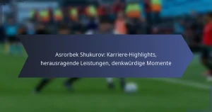 Asrorbek Shukurov: Karriere-Highlights, herausragende Leistungen, denkwürdige Momente