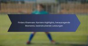 Firdavs Khamraev: Karriere-Highlights, herausragende Momente, beeindruckende Leistungen